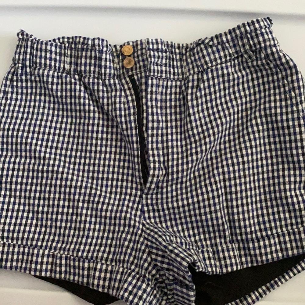Plaid shorts